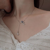 925 Silver Rocking Horse Charm Pendant Necklace for Women