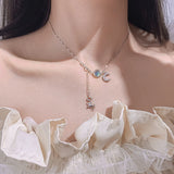925 Silver Rocking Horse Charm Pendant Necklace for Women