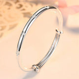925 Sterling Silver Lucky Clover Bracelet for Women Wedding Jewelry