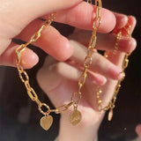 925 Silver Round Bracelet Geometric Shape Lucky Bracelet