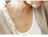 925 Silver Necklace Pendant Statement Jewelry for Women