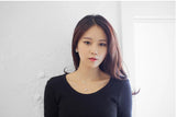 925 Silver Shell Pearl Necklace Pendant for Women Gift