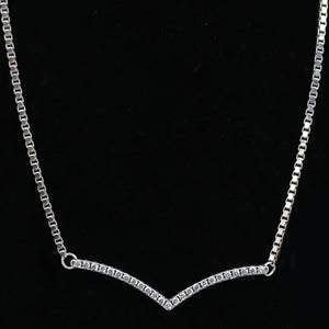 925 Silver Shimmering Wish Crystal Necklace for Bracelet DIY
