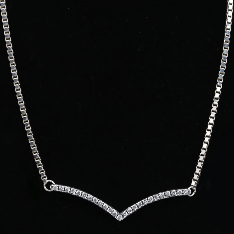 925 Silver Shimmering Wish Crystal Necklace for Bracelet DIY