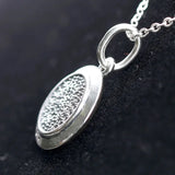 925 Silver Signature Crystal Pendant Necklace for Charm Bracelet