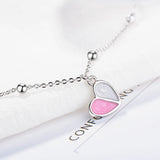 925 Silver Fresh Heart Ice Cream Bracelet for Sweet Girls