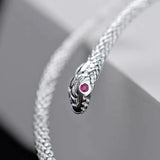 925 Silver Snake Bracelet Quirky Animal Hand Jewelry Gift for Women