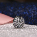 925 Sterling Silver Clear MOM Love Heart Spacer Beads Charm