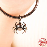 925 Sterling Silver Spider Cat Bear Christ Cup Dangle Bead Charms
