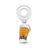 925 Silver Fruity Juice Charm Bead For Bracelet