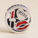 925 Sterling Silver Sweet Love Camera Crown Charm Pendant