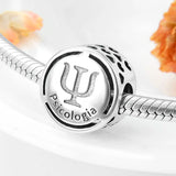 925 Silver Doze Symbol Portuguese Beads for Charm Bracelet