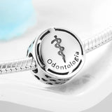 925 Sterling Silver Career Symbol Bead for Charm Bracelet