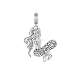 925 Sterling Silver Teapot Astronaut Robot Aircraft Owl Dangle Beads