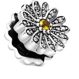 925 Silver Sparkling Clip Heart Charm for 3mm Reflexions Bracelet DIY