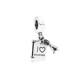 925 Silver Two Hearts Tree of Life Charm Pendant
