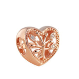 925 Silver Flag Graduation Pave Clip Charm Bead for Bracelet