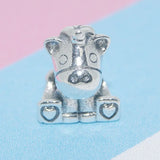 925 Sterling Silver Unicorn Prince Poodle Footprint Hedgehog Pendant