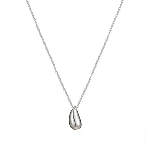 925 Silver Water Drop Necklace Pendant for Women
