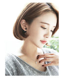925 Silver Zircon Cross Necklace Pendant Jewelry for Women
