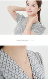 925 Silver Zircon Crown Necklace Pendant for Women