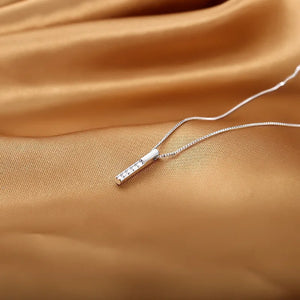 Zircon Pendant Necklace for Women, Elegant Fashion Jewelry