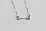 925 Sterling Silver Arrow Necklaces For Women Gift