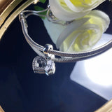 925 Sterling Silver Charm Pendant for DIY Bead Bracelet Jewelry Making