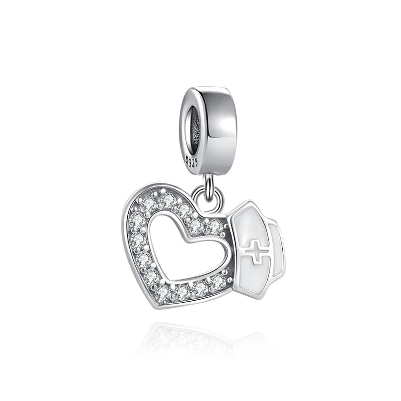 925 Sterling Silver Charm Pendant for DIY Bead Bracelet Jewelry Making