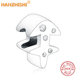 925 Sterling Silver Zodiac Beads Charms for Pan Charm Bracelet Jewelry