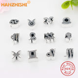 925 Sterling Silver Zodiac Beads Charms for Pan Charm Bracelet Jewelry