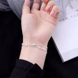 925 Sterling Silver Stars Bracelet for Women