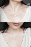 925 Silver Fishtail Necklace Pendant for Women