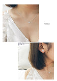 925 Silver Flower Pendant Necklace for Women - Elegant Floral Charm
