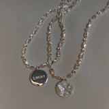 925 Silver Letter Adjustable Bracelet For Women Fine Jewelry