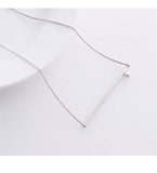 925 Silver Shell Pearl Pendant Necklace