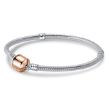 925 Sterling Silver Daisy Chain Bracelet for Women