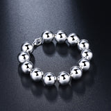 925 Silver Bracelet Charm Wild Buddha Beads Chain 14MM