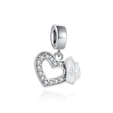 925 Silver Nurse Charm for Bracelet DIY Jewelry Making