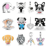 925 Silver Charm Beads Pendant for Bracelet Necklace