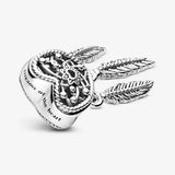925 Silver Dream Catcher Bear Crown Bead for Charm Bracelet