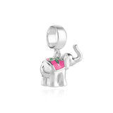 925 Silver Elephant Charms Pendant Women Jewelry