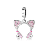 925 Silver Elephant Charms Pendant Women Jewelry