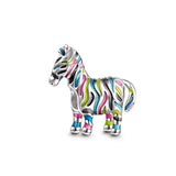 925 Silver Elephant Charms Pendant Women Jewelry