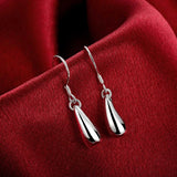 925 Sterling Silver Water Drop Chain Jewelry Set
