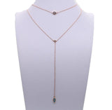 925 Silver Crystal Eye Pendant Choker Necklace for Women