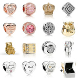 925 Silver Love Blessing Bag Bracelet with CZ for Women