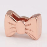 925 Silver Charm Reflexions Sweet Bow Clip for Women