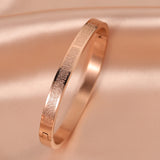 AYATUL KURSI Cuff Bangles Stainless Steel Bracelet Islamic Calligraphy