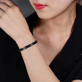 AYATUL KURSI Cuff Bangles Stainless Steel Bracelet Islamic Calligraphy